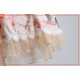 Strawberry Witch Alice Check Clock Flutter Sleeve JSK